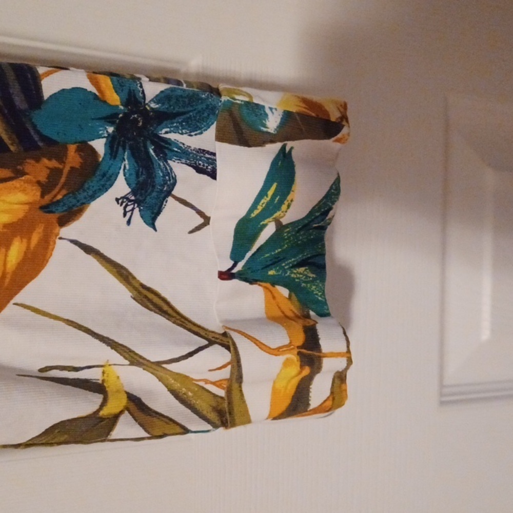 Cache Multicolor Leaf Print Pants - image 3